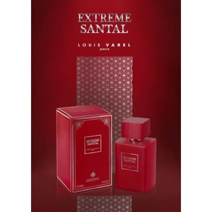 Louis Varel Extreme Santal - Louis Varel French Arabian Perfume Unisex Eau de Parfum (EDP) Mixte 100ml