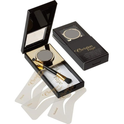 Christian Faye 24 HOUR BROW Kit in Charcoal