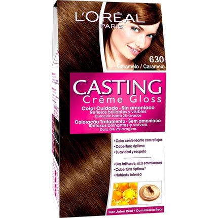 Hair Color Without Ammonia Casting Creme Gloss L'Oreal Make Up Caramel 180ml - Maison des fragrances