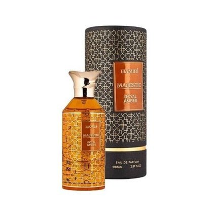 Hamidi Majestic Royal Amber Unisex Eau de Parfum (EDP) Mixte 85ml - Maison des fragrances