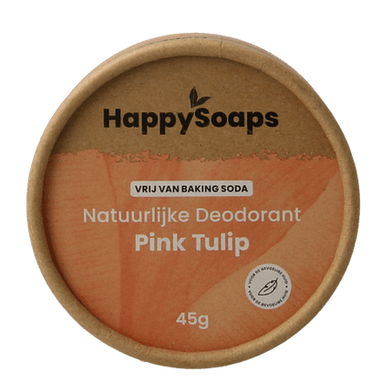 Happy Soaps Happysoaps Deodorant Pink Tulip - rams Déodorant (Déo) Mixte 45g - Maison des fragrances