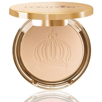 Harald Glööckler Pompöös Cosmetics Pressed Powder Compact with Puff Makeup for Complexion 9g - Shade 01 Sand - Maison des fragrances