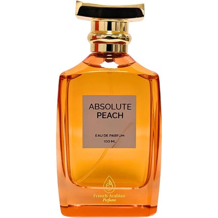 Absolute Peach Perfume 100ml EDP Unisex Fragrance with Bitter Peach Scent Long Lasting Perfect for Peach Lovers Warm Weather French Arabian Perfumes