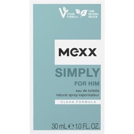 Mexx Simply A Refreshing Fragrance Eau de Toilette (EDT) Homme 30ml