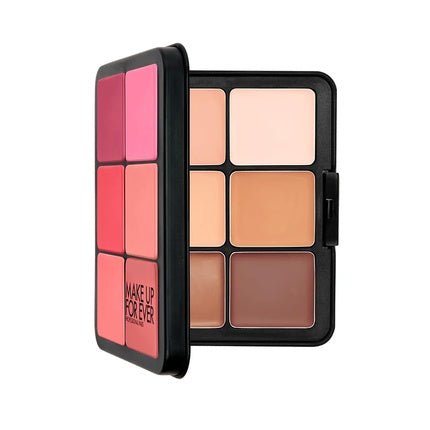 HD Skin Face Essentials Palette with Highlighters Medium Harmony 2 by Make Up For Ever for Women Face Cheek - Maison des fragrances