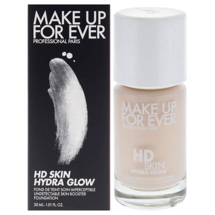 HD Skin Hydra Glow 1 oz Alabaster Foundation by Make Up For Ever for Women - Maison des fragrances