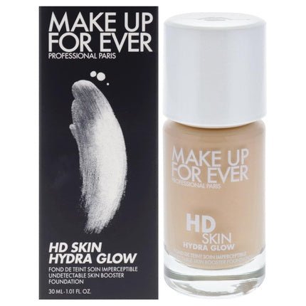 HD Skin Hydra Glow 1Y08 Warm Porcelain by Make Up For Ever for Women 1 oz Foundation - Maison des fragrances