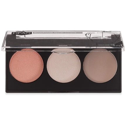 HEAN Sculpting Palette Blush Highlighter Bronzer 11g - Maison des fragrances