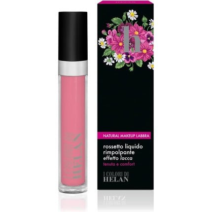 Helan I Colori Plumping Lip Gloss for Makeup Long Lasting Creamy Shiny Finish Liquid Lipstick Lip Lacquer Natural Ingredients Gifts Women Made in Italy 4ml - Maison des fragrances