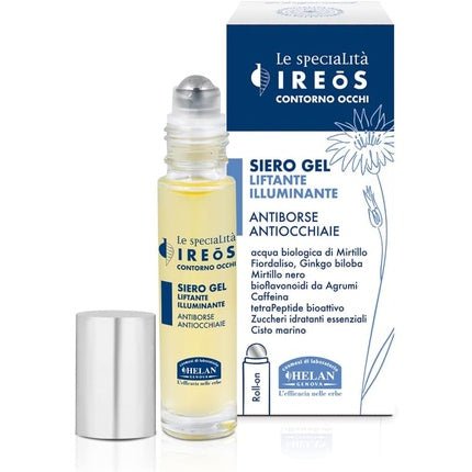 Helan IREOS Eye Contour Dark Circles Lifting Effect Gel Serum with Cool Steel Roll On 10ml - Maison des fragrances