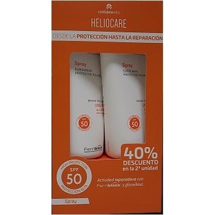 Heliocare Advanced Spf 50 Spray 2x200ml - Maison des fragrances
