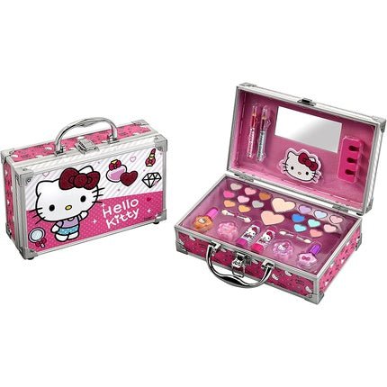 Hello Kitty Aluminum Makeup Case Set 31 Pieces - Maison des fragrances