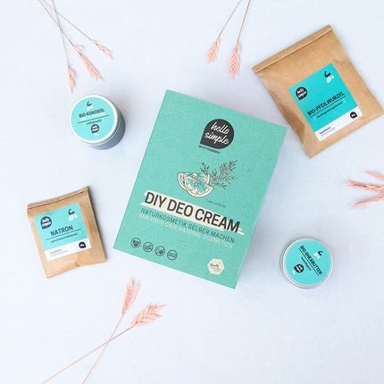 Hello Simple DIY Deocreme Deodorant 150g Lime-Cypress - Maison des fragrances