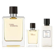 Hermes Terre D'Hermes Parfum Set For Men - 75 Ml And 125 Ml Parfum With 40 Ml Moisturizing After-Shave Lotion - Maison des fragrances