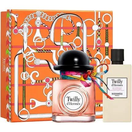 Hermes Twilly EDP 85ml Spray and 80ml Body Lotion Gift Set - Maison des fragrances