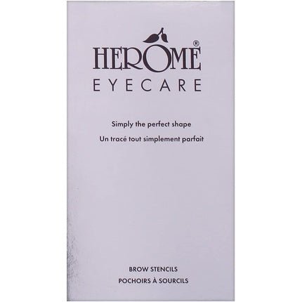 Herome Eye Care Brow Stencils - Professionally Shaped Eyebrows - Maison des fragrances