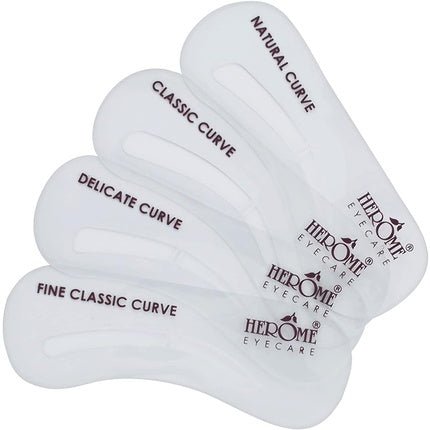 Herome Eye Care Brow Stencils - Professionally Shaped Eyebrows - Maison des fragrances