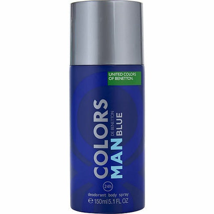 Colors De Benetton Blue by Benetton Deodorant Spray 5 oz Colors De Benetton Blue