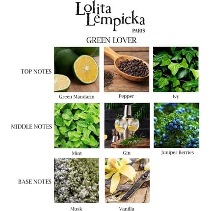Lolita Lempicka Green Lover Eau de Toilette (EDT) Mixte 100ml