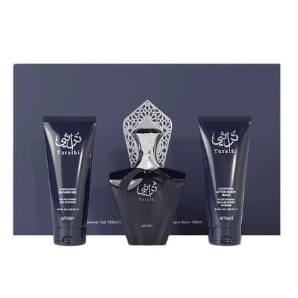 Turathi Blue Gift Set - , Shower Gel , After Shave Balm Fragrance (Fragrance) Homme 90ml