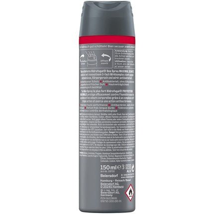 Hidrofugal Men Maximal Protection Spray 150ml - Maison des fragrances