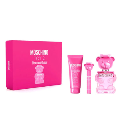 Moschino Toy 2 Bubble Gum Eau de Toilette Women's Gift Set Spray 100ml Moschino