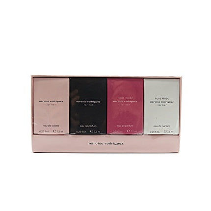 Narciso Rodriguez for Her Mini Splash Gift Set for Women - 4 Pieces