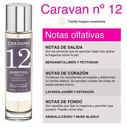 Caravan Fragancias No. 12 Eau de Parfum (EDP) Homme 150ml