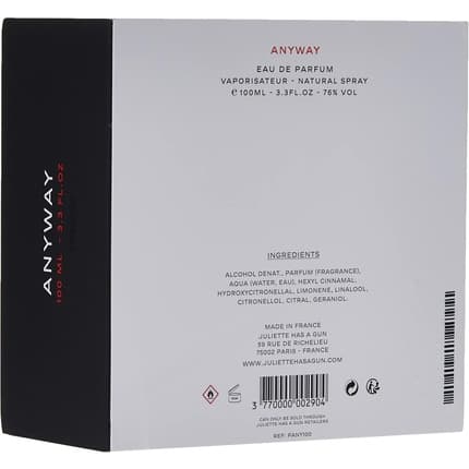 Juliette has a gun Anyway Eau de Parfum (EDP) Mixte 100ml