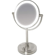 Homedics LED Mirror Two - sided Mirror with Normal and 7x Magnification Modern - Maison des fragrances