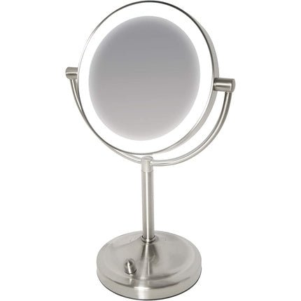 Homedics LED Mirror Two - sided Mirror with Normal and 7x Magnification Modern - Maison des fragrances