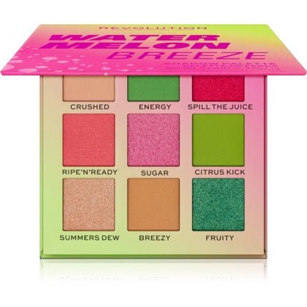 Hot Shot Watermelon Breeze Shadow Palette - Paletka očních stínů 9 g - Maison des fragrances