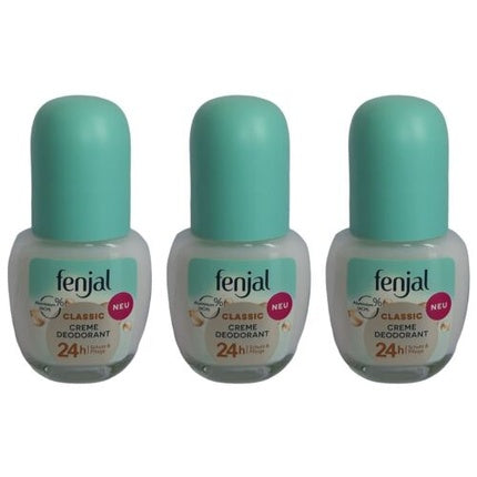 Fenjal Classic Cream Deodorant Roll-On 24 Hour Protection and Care 50ml Fenjal