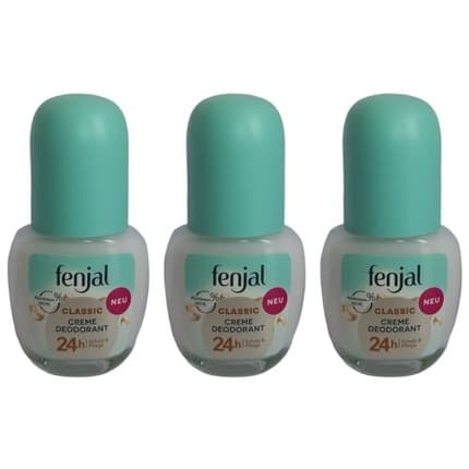 Fenjal Classic Cream Deodorant Roll-On 24 Hour Protection and Care 50ml Unisexe