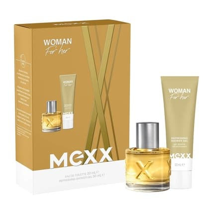 Mexx Woman + Shower Gel Set Coffret (Coffret) Mixte 20ml