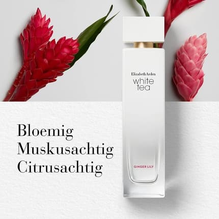Elizabeth Arden White Tea Gingerlily, Eau de Toilette (EDT) Mixte 50ml