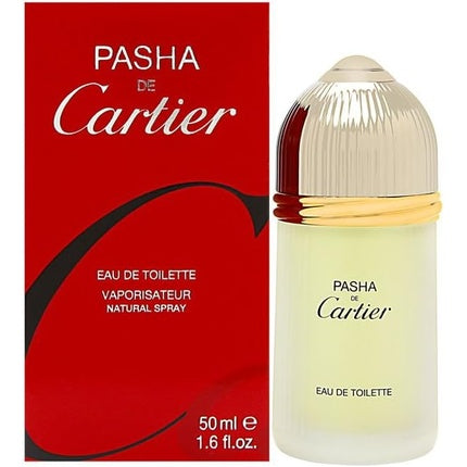 Cartier Pasha Natural Eau De Toilette Spray for Men 50ml Cartier