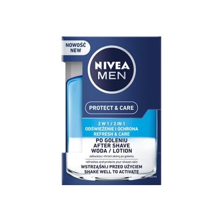 Nivea Protect & Care Aftershave Lotion 2 In 1 Fragrance (Fragrance) Homme 100ml