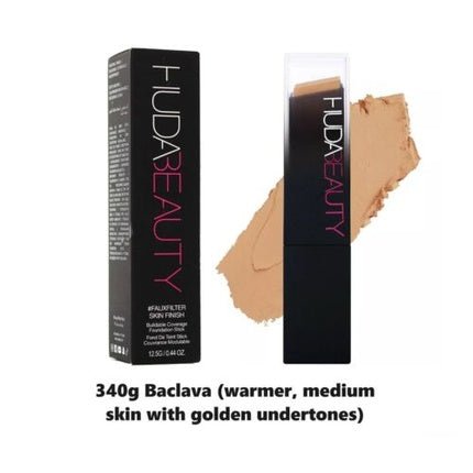 Huda Beauty FauxFilter Skin Finish Foundation Stick Baklava 0.44oz - Maison des fragrances