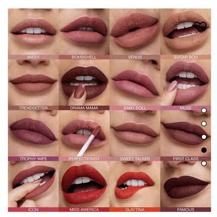 HUDA Beauty Liquid Matte Ultra Comfort Transfer Proof Lipstick 4.2ml Venus - Maison des fragrances