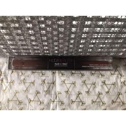 Huda Beauty Matte & Metallic Melted Shadows Cinnamon Toast & Hella Honey - Maison des fragrances