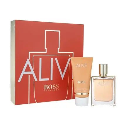 Hugo Boss Alive Gift Set - Eau de Parfum 50ml + Body Lotion 75ml - Maison des fragrances