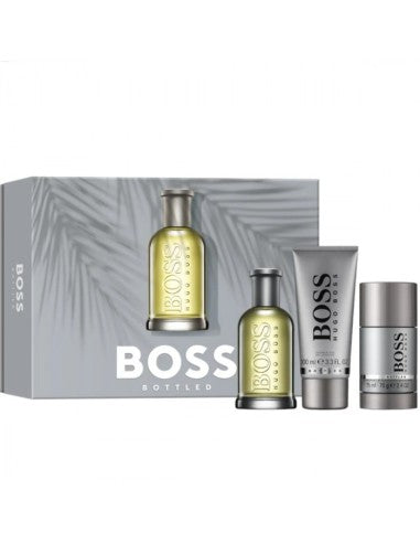 Hugo Boss Bottled No 6 EDT 100 ml + DST 75 ml + SG 100 ml (homme)