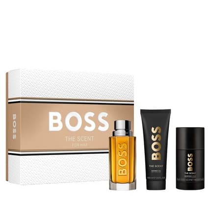Hugo Boss The Scent Set 3 Pieces Coffret (Coffret) Homme 100ml - Maison des fragrances