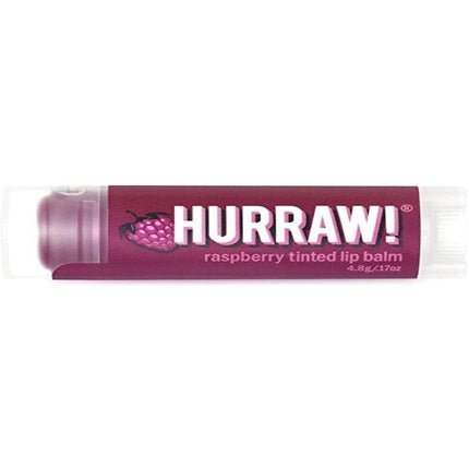 Hurraw! Raspberry Tint Lip Balm Pure Berry Tint - Maison des fragrances