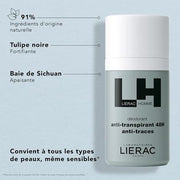 Lierac Antiperspirant Deodorant 48h Déodorant (Déo) Homme 50ml