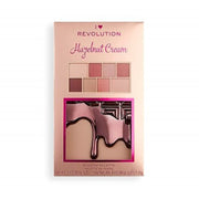 I Heart Revolution Chocolate Mini Eyeshadow Palette Hazelnut Cream 2.7g - Maison des fragrances