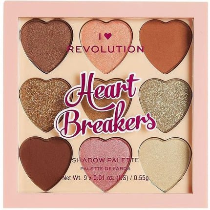I Heart Revolution Heartbreakers Eye Shadow Palette 9 Majestic - Maison des fragrances