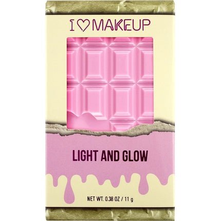 I Heart Revolution Mini Chocolate Face Palette Light & Glow 2 Shades 11g - Maison des fragrances