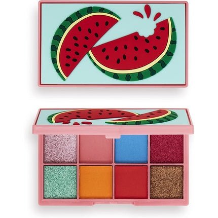 I Heart Revolution Mini Tasty Watermelon Eyeshadow Palette 8 Shades 10.8g - Maison des fragrances